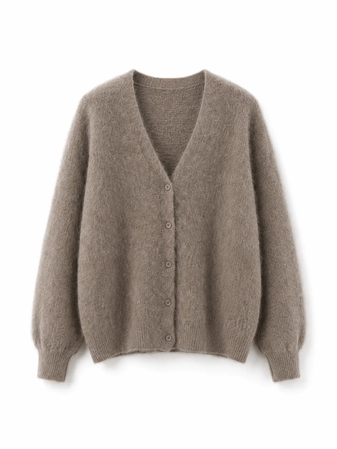 wholesale of apricot knitted cardigan sweater