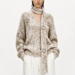 alpaca wool blended sweater main image