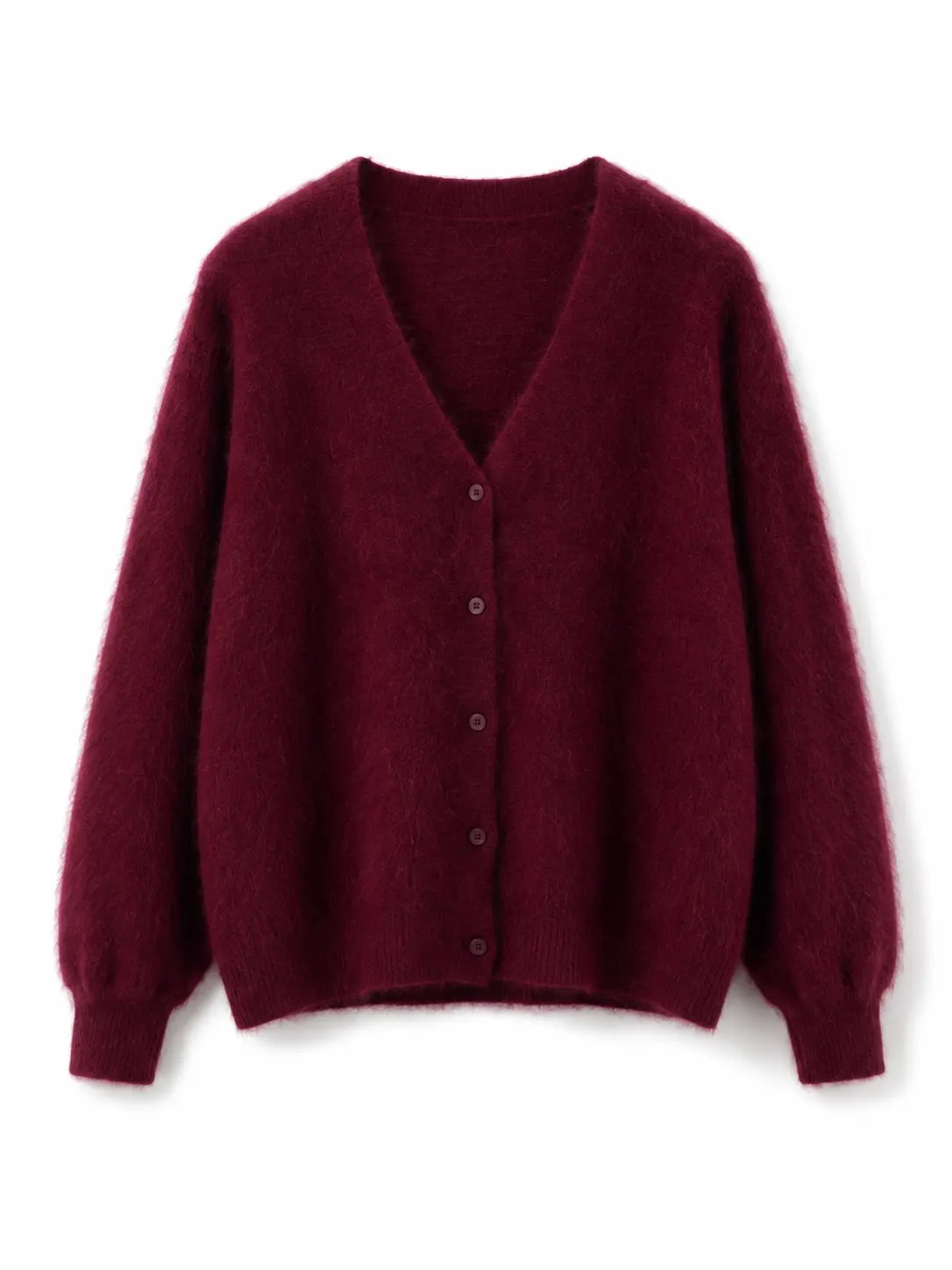 wholesale of red knitted cardigan sweater